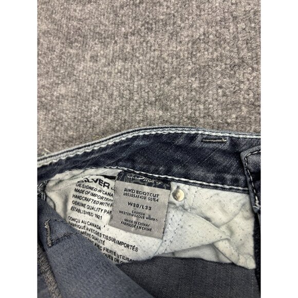 Silver Jeans Aiko Bootcut Jeans Womens 30 Blue Medium Wash Low Rise 30x33 Denim - Picture 8 of 9